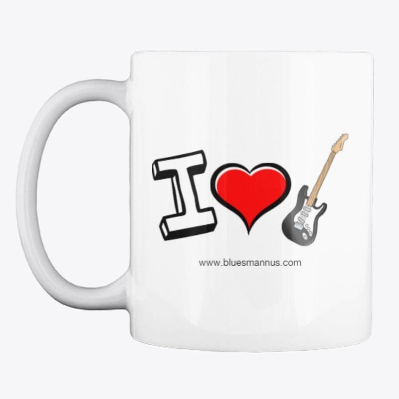 I love guitar mug